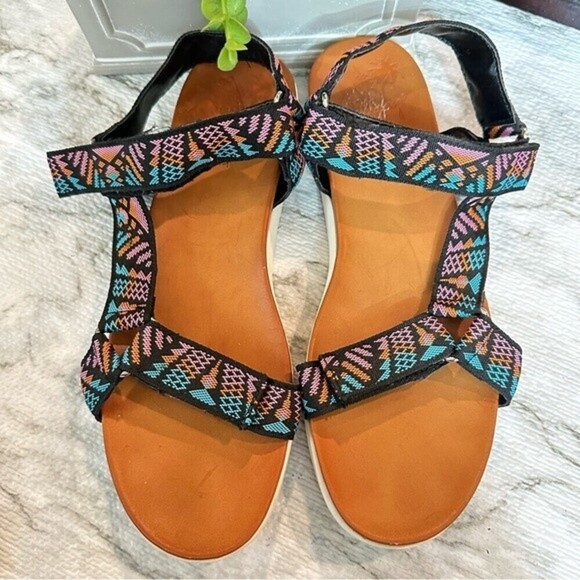 Jelly Pop Los‎ Angeles Sandals Sz 9.5 "QUESTS" - Picture 10 of 16